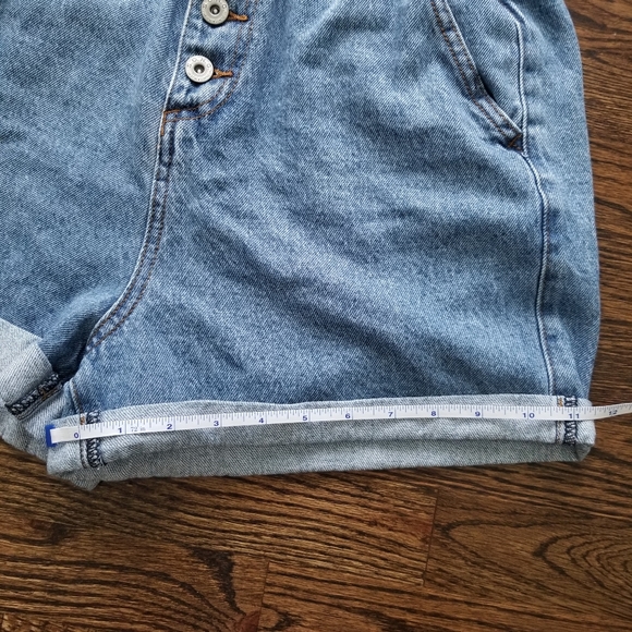 🚫SOLD🚫S.O.N.G▪︎Paperbag Denim Shorts - Picture 12 of 12